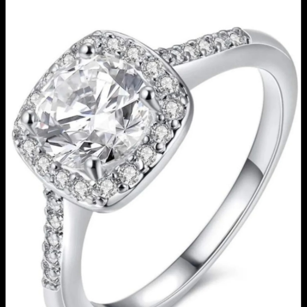 Lab created Diamond ring - Picture 2 of 4
